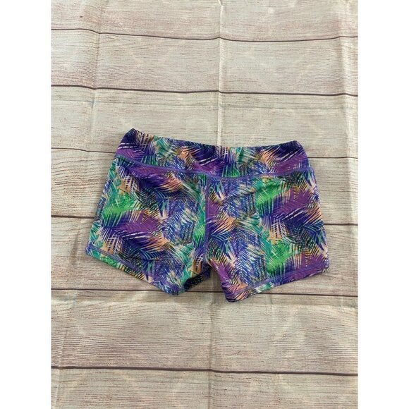 Fleo Women's Crossfit Leaf Barbella Box Athletic Shorts - Medium - Picture 9 of 11